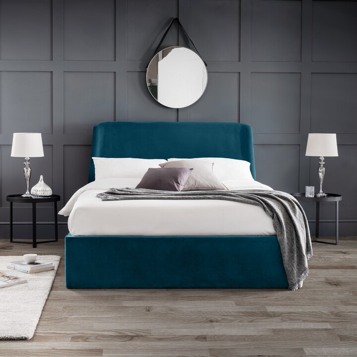 Dunelm Frida Storage Ottoman Bed Blue ShopStyle