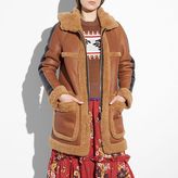 Thumbnail for your product : Coach Reversible Shearling Hoodie