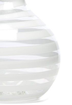 Yali Glass - A Nastro Small Glass Carafe - White