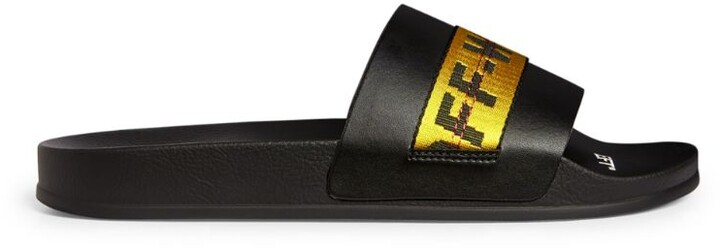 Off-White Industrial Belt Slides - ShopStyle Flip Flop Sandals