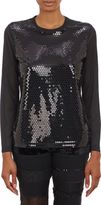 Thumbnail for your product : Comme des Garcons Junya Watanabe Sequin-front T-shirt-Black