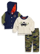 Thumbnail for your product : Little Me Camper Jacket, T-Shirt and Pants Set (Baby Boys)
