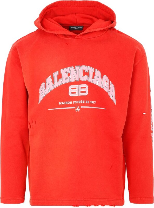 Balenciaga Red Hoodie | Shop The Largest Collection | ShopStyle