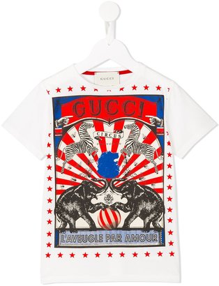 Gucci Kids circus print T-shirt