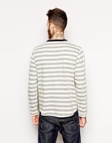 Thumbnail for your product : Universal Works Long Sleeve T-Shirt in Stripe