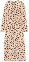 Thumbnail for your product : Marni Floral-print Silk-blend Crepe Maxi Dress