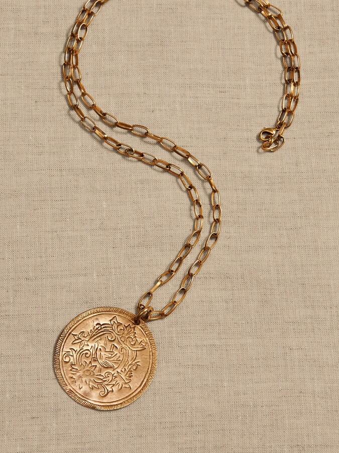スペシャルオファ Pendant Medallion Round Gold Yellow 14k Necklace Women for Gifts  Jewelry ネックレス、ペンダント - www.coffeejunkeez.com