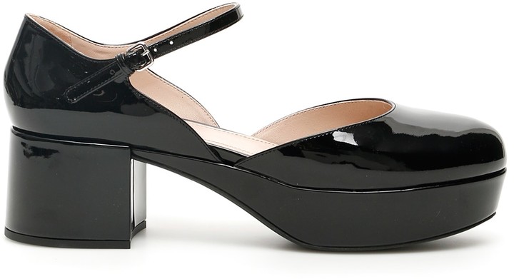 platform mary janes