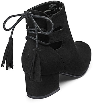 Sole Diva Tie Detail Ankle Boot
