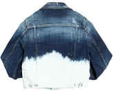 Thumbnail for your product : DSQUARED2 Bleached Stretch Denim Jacket