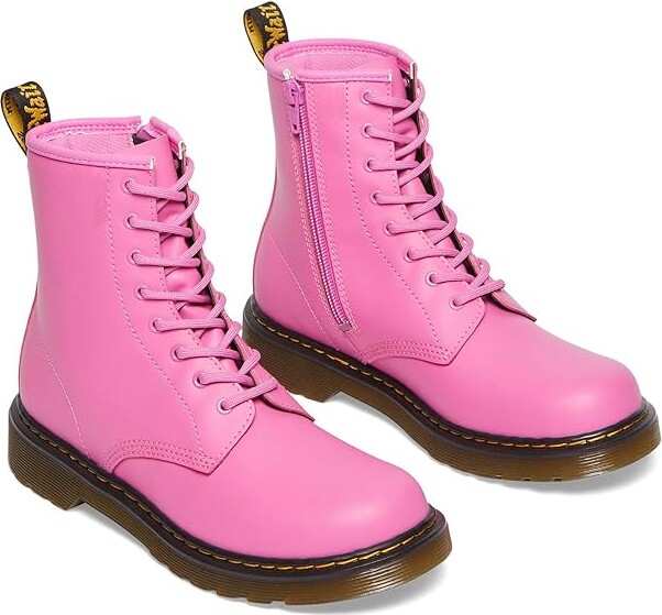 Dr. Martens Kid's Collection 1460 Lace Up Fashion Boot (Big Kid) (Thrift  Pink) Kid's Shoes - ShopStyle