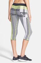 Thumbnail for your product : Trina Turk Recreation 'Stripe Hype' Crop Leggings
