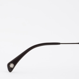 Thumbnail for your product : Paul Smith Semi-Matte Onyx And Grey 'Roark' Sunglasses