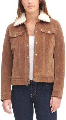 levis suede jacket womens