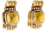 Thumbnail for your product : Chaumet 18K Diamond Scroll Earclip Earrings