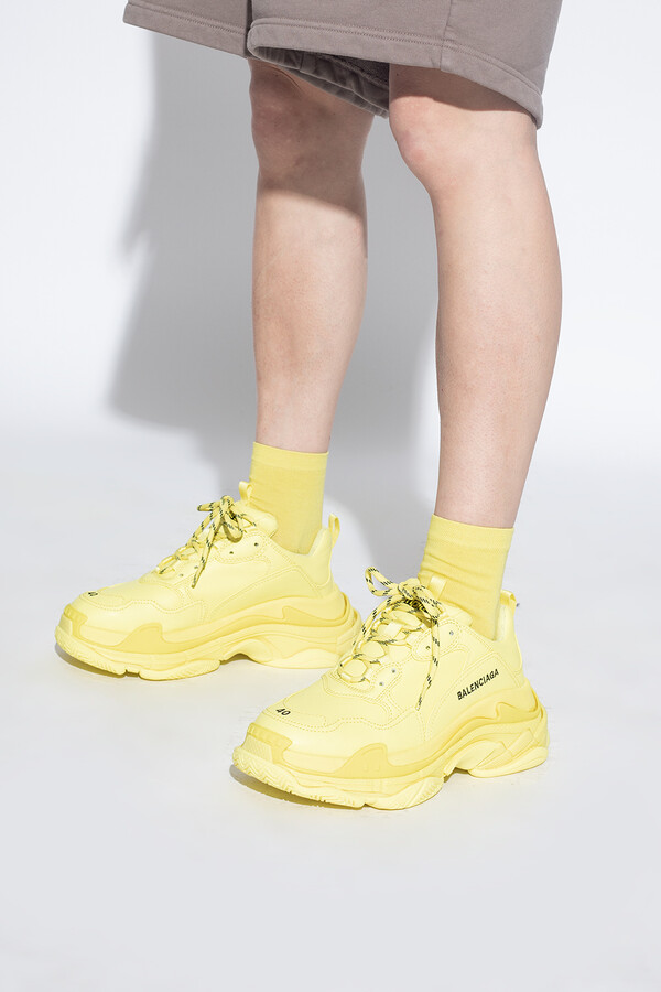 Balenciaga Yellow Women's Sneakers 