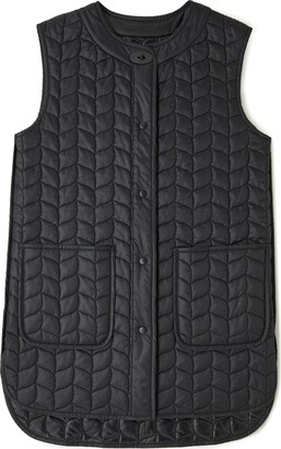 Mulberry Softie Quilted Sleeveless Coat