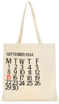 Thumbnail for your product : Saks Fifth Avenue Five-Day Calendar Canvas Tote Bag