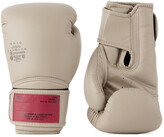Thumbnail for your product : UNIQ Beige Velcro Boxing Gloves