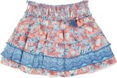 Thumbnail for your product : Poupette St Barth Kids Ariel floral mini skirt