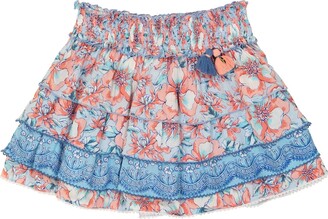 Poupette St Barth Kids Ariel floral mini skirt