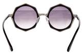 Thumbnail for your product : Raen x Luxury Wig Geometric Tinted Sunglasses