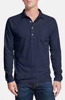 Thumbnail for your product : Peter Millar Long Sleeve Egyptian Cotton Polo