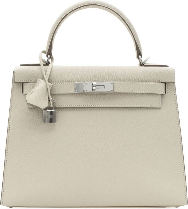 Hermès Pre-owned Kelly 28 Sellier Two-Way Bag - Blue