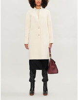 Thumbnail for your product : Theory Classic-fit wool-blend coat