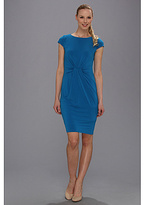 Thumbnail for your product : Anne Klein Crepe Jersey Center Wrapped Dress