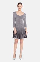 Thumbnail for your product : Catherine Malandrino Scoop Neck Stripe Sweater Dress