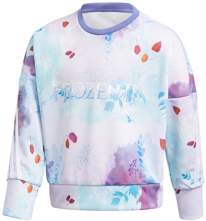 adidas tie dye crew sweatshirt
