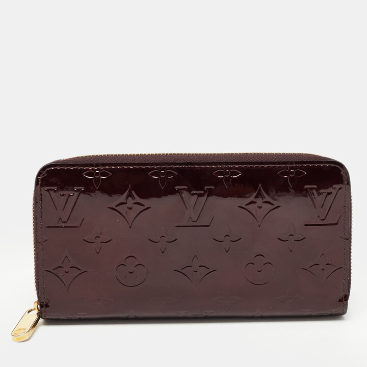 Louis Vuitton Amarante Monogram Vernis Zippy Wallet - ShopStyle