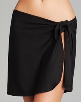 Thumbnail for your product : Robin Piccone Rita Side Tie Sarong Swim Cover-Up