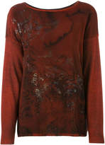 Thumbnail for your product : Avant Toi patterned jumper