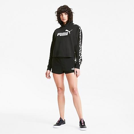 Puma Women's Amplified Cropped Training Hoodie - ShopStyle