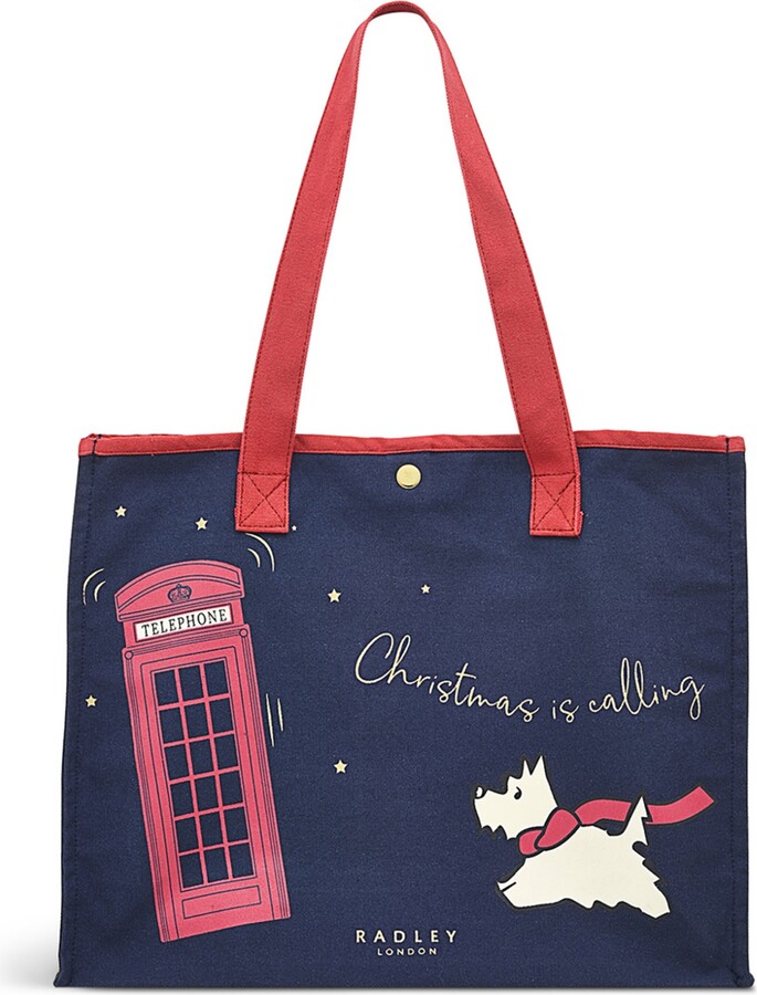Radley London Christmas is Calling Extra-Large Open Top Tote - ShopStyle