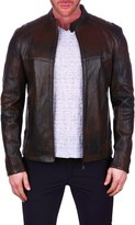Thumbnail for your product : Maceoo Hammer Leather Bomber Jacket