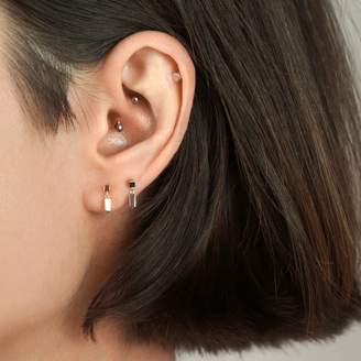 Lena Cohen Fine Jewellery Minimalist 18K White Gold Cartilage Piercing Stud