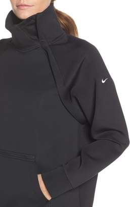 Nike Mock Neck Zip Pullover