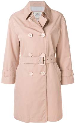 Herno cropped sleeve trench coat