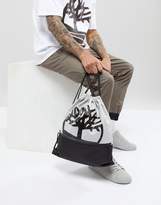 Thumbnail for your product : Timberland Drawstring Backpack Large Logo In Grey