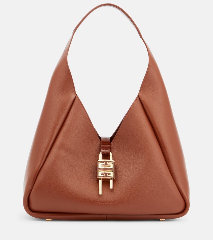 Givenchy G-Hobo Medium leather shoulder bag - ShopStyle