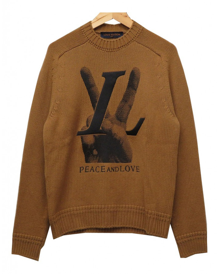 orange louis vuitton sweatshirt