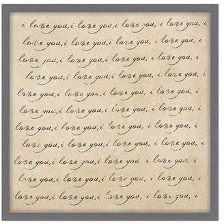 PTM Images I Love You Wall Art - 13\" x 13\"