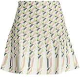 M Missoni Flared Pointelle-Knit Mini Skirt