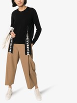 Thumbnail for your product : Stella McCartney Logo Insert Wool Sweater