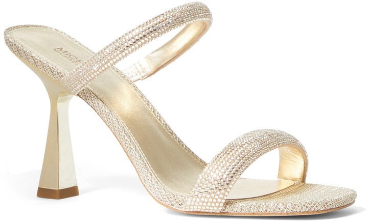 mk gold heels