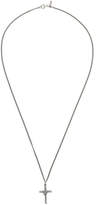 Thumbnail for your product : Emanuele Bicocchi Silver Mini Cross Pendant Necklace