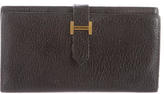 Thumbnail for your product : Hermes Chevre Mysore Bearn Wallet